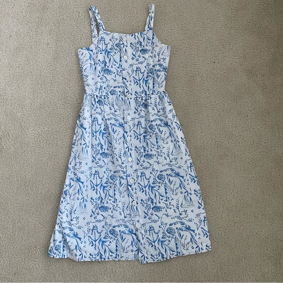 Nautical Chinoiserie Dress - Picture 3 of 8